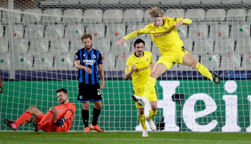 Erling Braut Håland vstřelil 15 gólů ve 12 zápasech Ligy mistrů